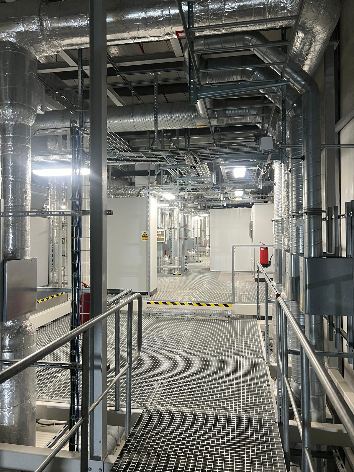 Coordinated overhead building services